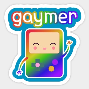 gaymer pride Sticker